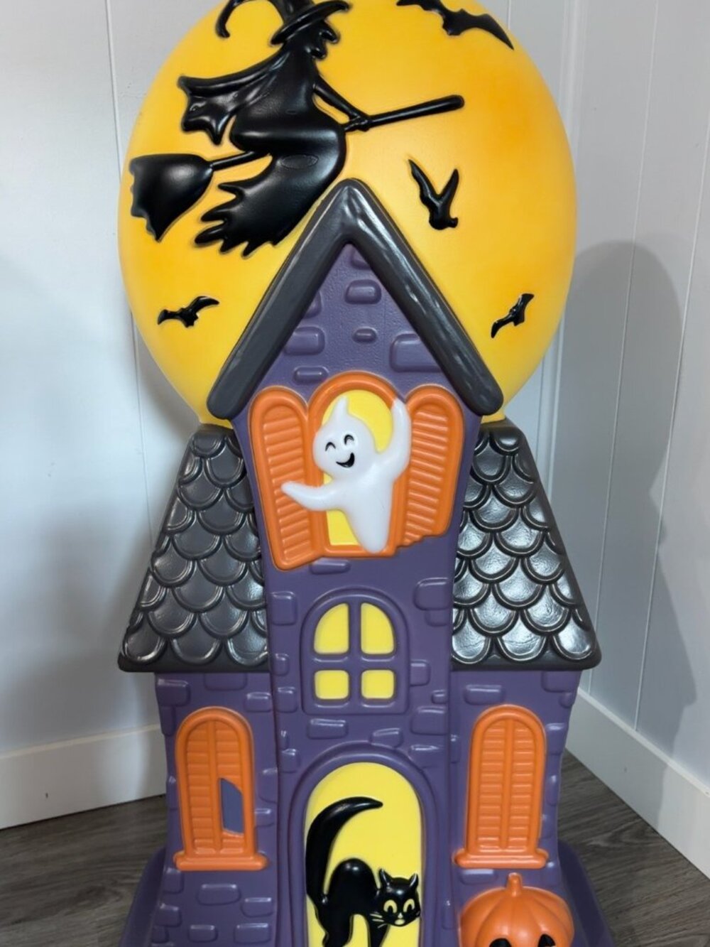 NEW Cracker Barrel Haunted House Blow Mold – 3 FT Halloween Decor – Original Box